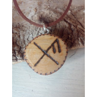 Bindrune amulet geluk